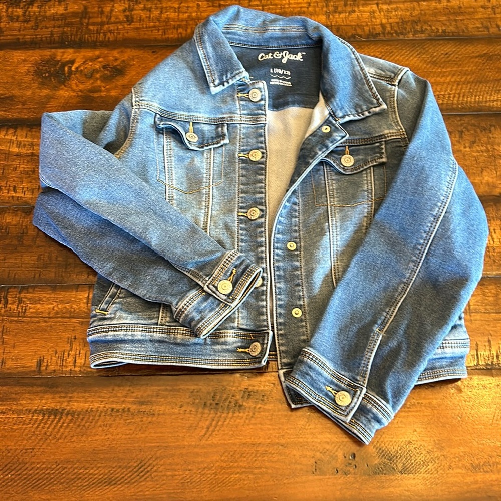 Cat and jacket Jean jacket (70% cotton)